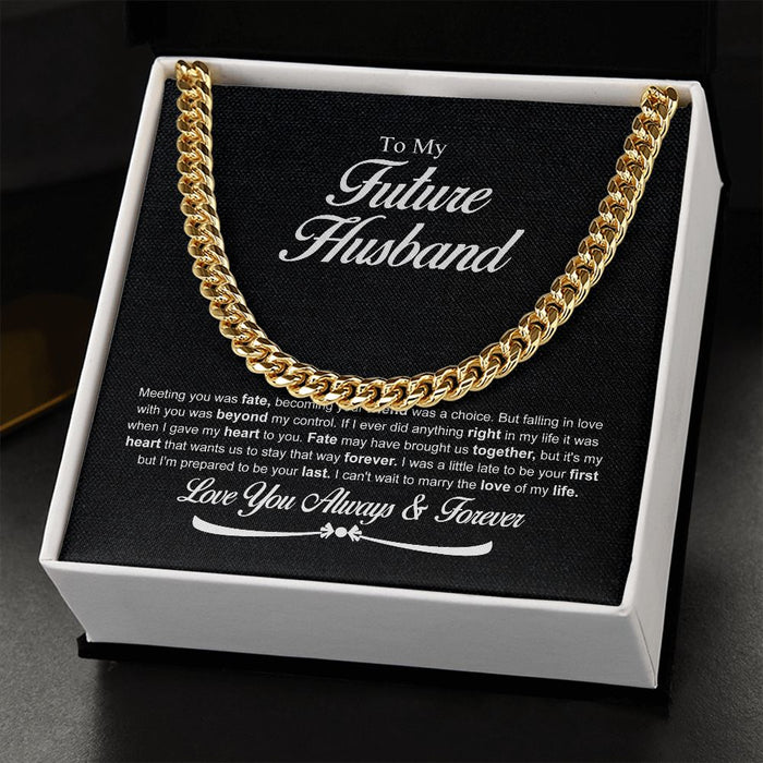 To My Future Husband Gift Fiance Gift For Him B0BD6WT3B4