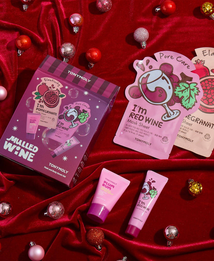 TONYMOLY Mulled Wine Face & Body Set