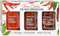 TRADER JOES THREE CHILIS FOR YOUR CONSIDERATION 6.17 OZ #ROCK VALUE-ORDER BY  TUESDAY EVENING OCT 27 ARRIVING NOV 04  FOR DELIVERY#