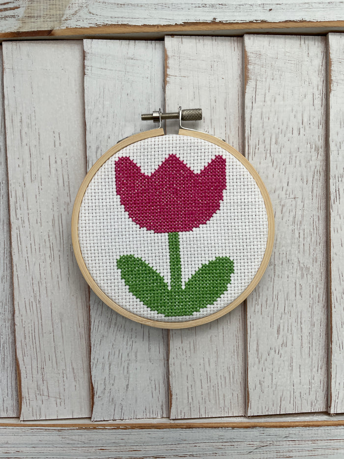 Tulip Counted Cross Stitch Leaflet