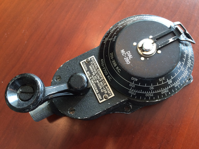 Tuning Unit, MC-125 for Receiving and Transmitting Command Set SCR-AJ(and AL)-183