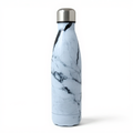 water bottle 500ml black-and-white front view