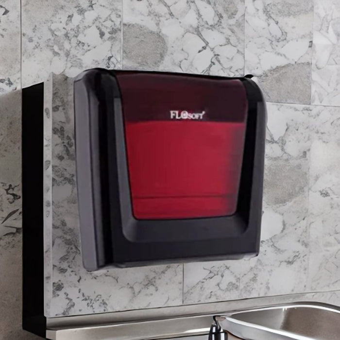 Wall Paper Towel Dispenser 22 x 19 cm, Front Load Refill
