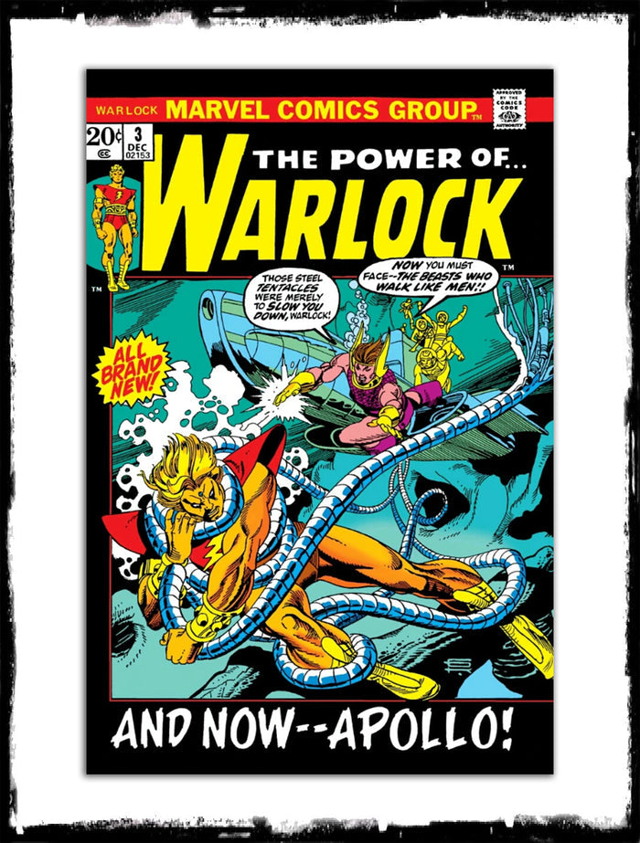 WARLOCK - #3 1ST APP OF TRIAX THE TERRIBLE (1972 - VG/FN)