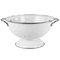 White Enamel Colander