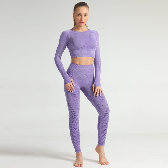 Woman Seamless Yoga Set