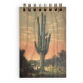 Wood Notepad  Cactus