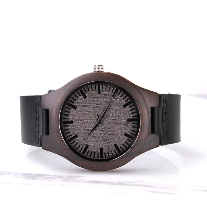 Wood Watch for Bonus Dad- You didn't give me the gift of life - JWshinee