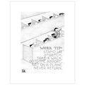 Work Tip Fine Art Print