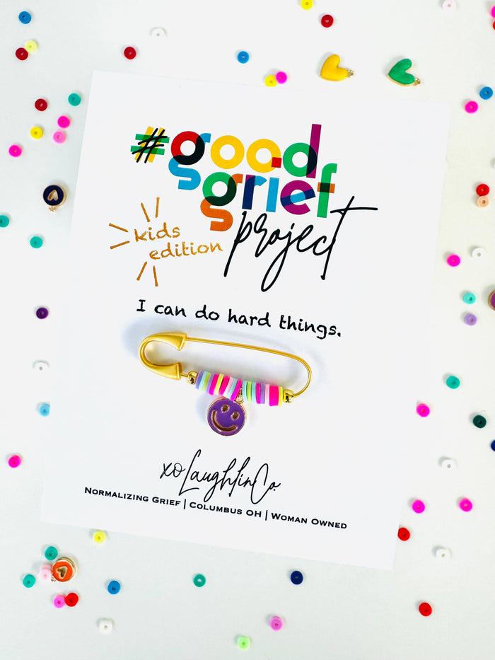 xoLaughlin Pin - I Can Do Hard Things | Kids Edition