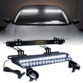Xprite Dual LED Windshield Visor Strobe Lights