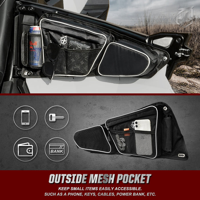 Xprite Polaris RZR Front Side Door Bags fits RZR 2014-2020